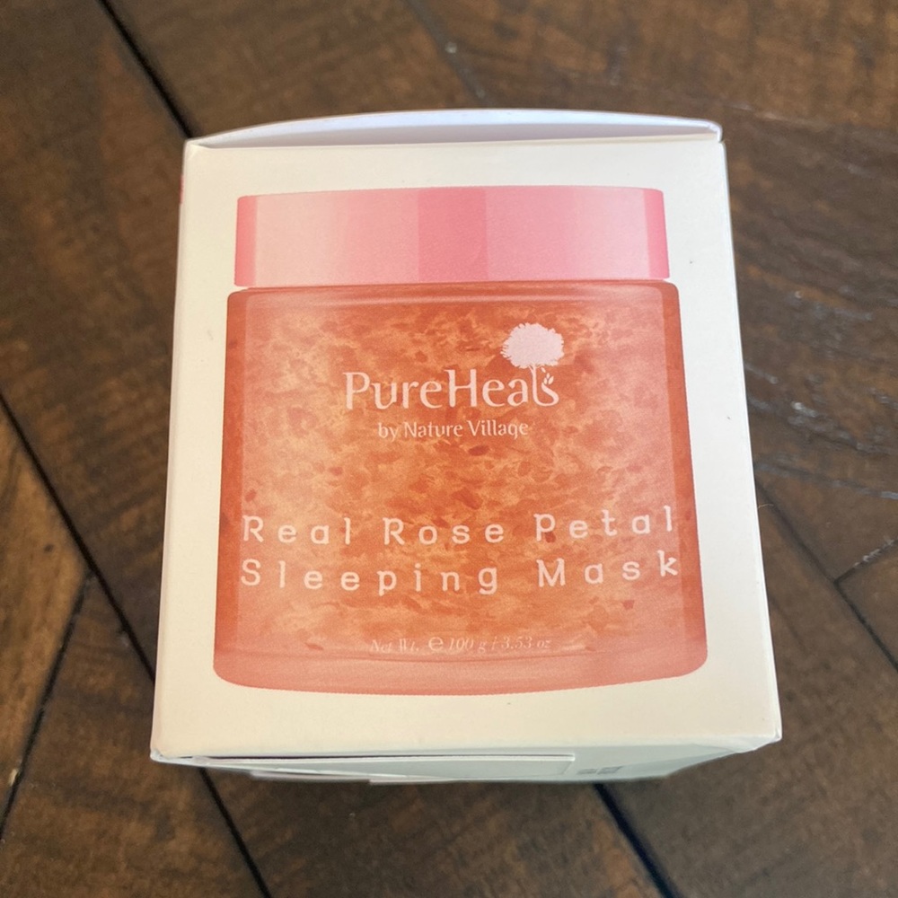 Pure Heals Real Rose Petal Sleeping Mask